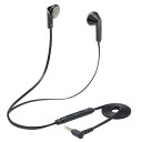 エレコム ヘッドセット 有線 イヤホンマイク 4極 φ3.5mm ステレオ 4極変換ケーブル付 ブラック HS-EP19TBK