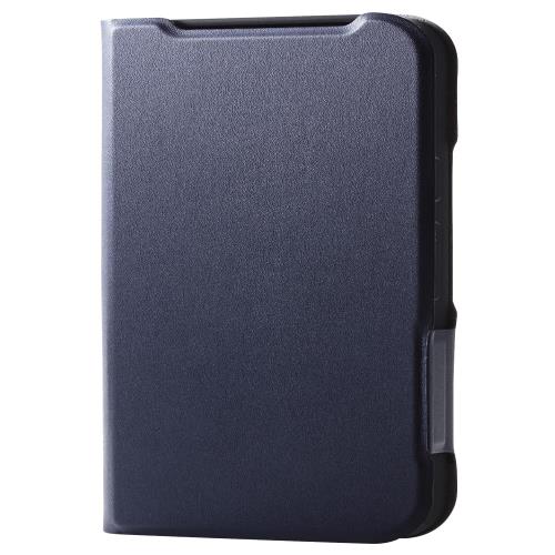 エレコム Google Pixel 9 / 9 pro ケース レザー カバー 手帳型 マグネット フラップ 衝撃吸収 軽量 薄型 ワイヤレス充電可 スタンド機能付 カード収納(ポケット×1) UltraSlim ネイビー PM-P242PLFUNV