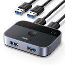 UGREEN USB3.0切替器 2入力2出力 USB切替機 2PCで...(2)