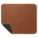 Spigen マウスパッド プレミアム PU レザー オフィス 防水 滑り止め 耐久性が良い LD301 (ブラウン)(2)