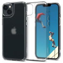 Spigen iPhone14 ケース 半透明 9H 背面 強化ガラス ストラップホール付き 黄変なし 三層構造 米軍MIL規格 耐衝撃 衝撃吸収 tpuバンパー 四隅滑り止め カメラ保護 クォーツ・ハイブリッド ACS05053 (マット・クリア)