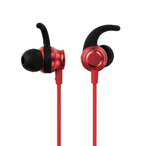 エレコム タイプC イヤホン 有線 dac内蔵 音量調整 カナル型 サイズが選べるイヤーアーム付き レッド EHP-DF12CMRD