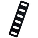 エーモン(amon) 取付金具 黒 穴径6mm 25×96mm G246(2)