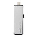エレコム 外付けSSD 250GB USB3.2(Gen1) PS5/PS4(メーカー動作確認済) スライド式 Type-CType-A両対応 シルバー ESD-EWA0250GSV