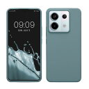 kwmobile スマホケース Xiaomi Redmi Note 13 Pro 5G / Poco X6 5G対応 ケース - TPU リキッド シリコン カバー - 耐衝撃 傷防止 サラサラ Case