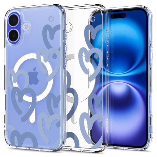 Spigen iPhone 16 ケース クリア MagSafe対応 耐衝撃 ストラップホール 黄変防止 バンパー 米軍MIL規格..