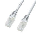 サンワサプライ ツメ折れ防止CAT5eLANケーブル 10m ホワイト LA-Y5TS-10(2)