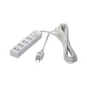 BUFFALO 電源タップ(2ピン4個口) BSTAPPS2410WH(2)