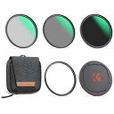 KF Concept 52mm 磁気アダプターリング+CPL+ND8+ND64+マグネットレンズキャップ 5点セット NDフィルター PLフィルター 磁気吸着 ...