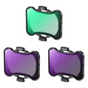 KF Concept DJI Avata 2 専用フィルターセット(PL、ND8、ND16)PLフィルター NDフィルター 保護フィルター 装着便利 減光量調整...