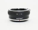 KF ペンタックス PK-フジX FX マウントアダプター レンズクロス付 pk-fx (KFFX)