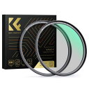 KF Concept 52mm マグネットC-PLフィルター+マグネットアダプターリング 磁気吸着 装着便利 円偏光 色彩コントラスト 反射調整用 28層ナノコ...