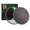 KF Concept 62mm ブラックミスト1/4+フィルターキャップセット ソフト描写 コントラスト調整用 レンズフィルター 超薄枠 撥水 光学ガラス メー...
