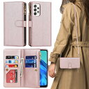 Galaxy A52 5G ケース 手帳型 ショルダー クロスボディ SC-53B ケース docomo 対応 サムスン ギャラクシー A52 5G カバー A52 ケース galaxy SC53B ケース A525G スマ