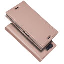 Xperia X Compact ケース 手帳型 SO-02J ケース 手帳型 エクスペリア X コンパクト SO-02J スマホケース ソニー 適用 Xコンパクト SO02J ケース 手帳 カバー iCoverCase 内蔵マグネット カードポケット スタンド機能 軽量 超薄型 ピンク