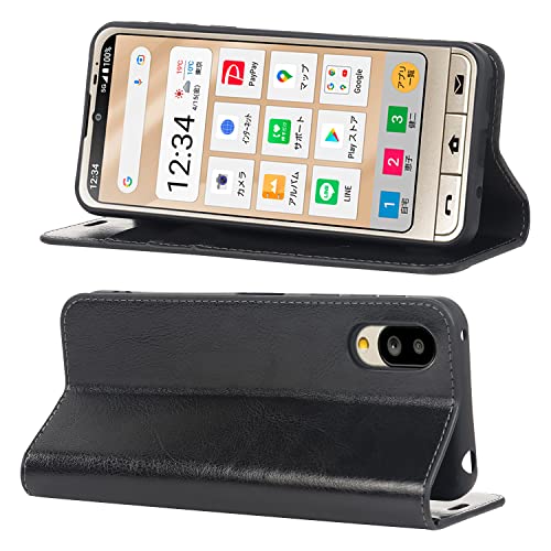 シンプルスマホ6 ケース A201SH / BASIO active ケース SHG09 通用 ケース 手帳型 マグネット無し 耐衝撃 カードケース 手帳 シャープ ソフトバンク SoftBank シン・