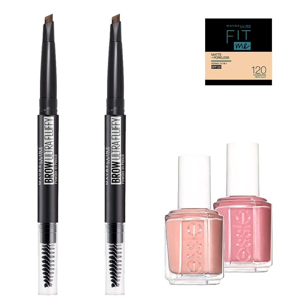 2本セットMAYBELLINE(メイベリン) ファッションブロウ パウダーインペンシル N [エッシー ネイルポリッ..