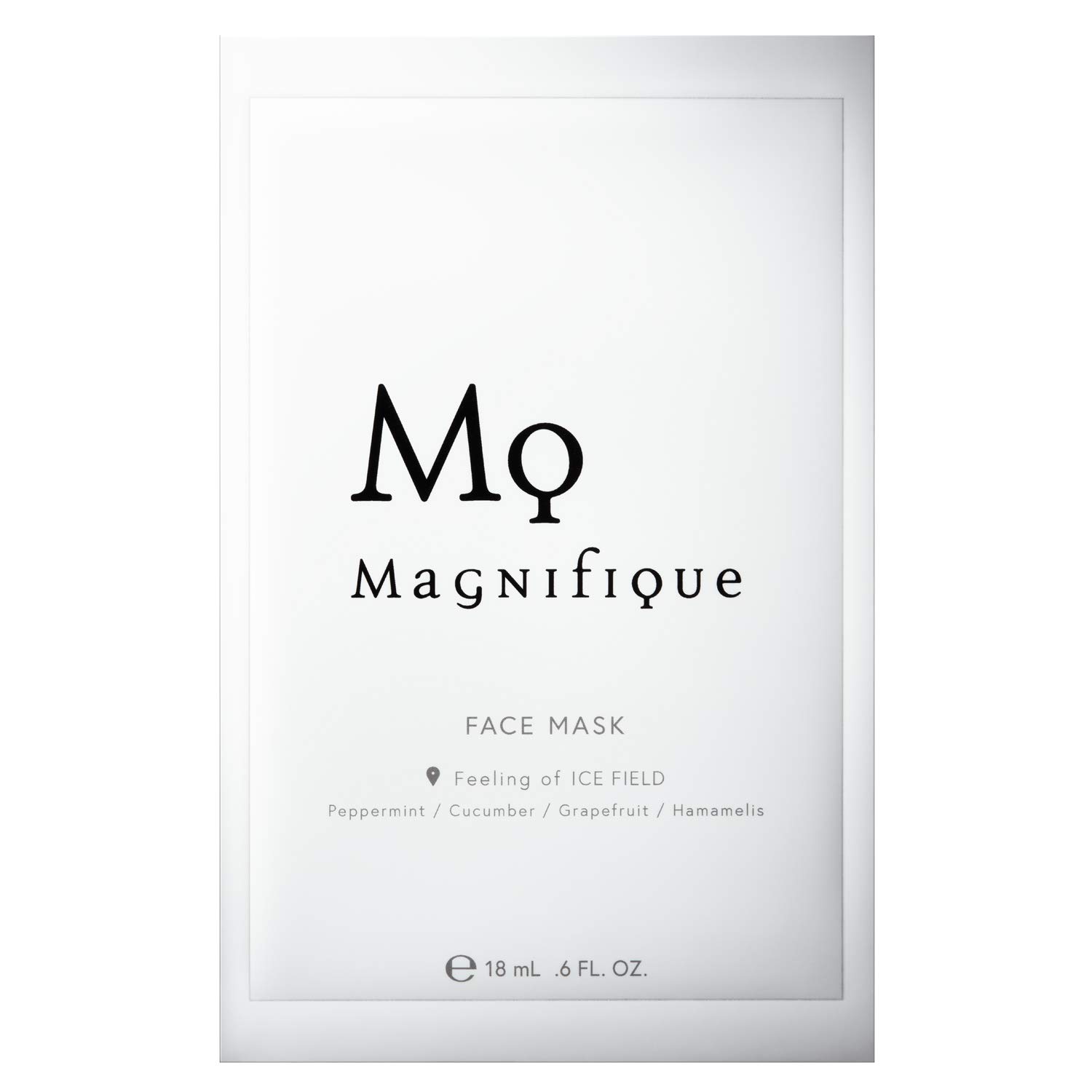マニフィーク パック メンズ スキンケア フェイスマスク magnifique KOSE 5回分 18ミリリットル (x 5)