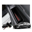 RUIYAマツダ3 ドアハンドル収納ボックス ドア収納ボックス ストレージボックス コンソールボックス ドアポケット 小物入れ 収納 整理 アクセサリー パーツ...