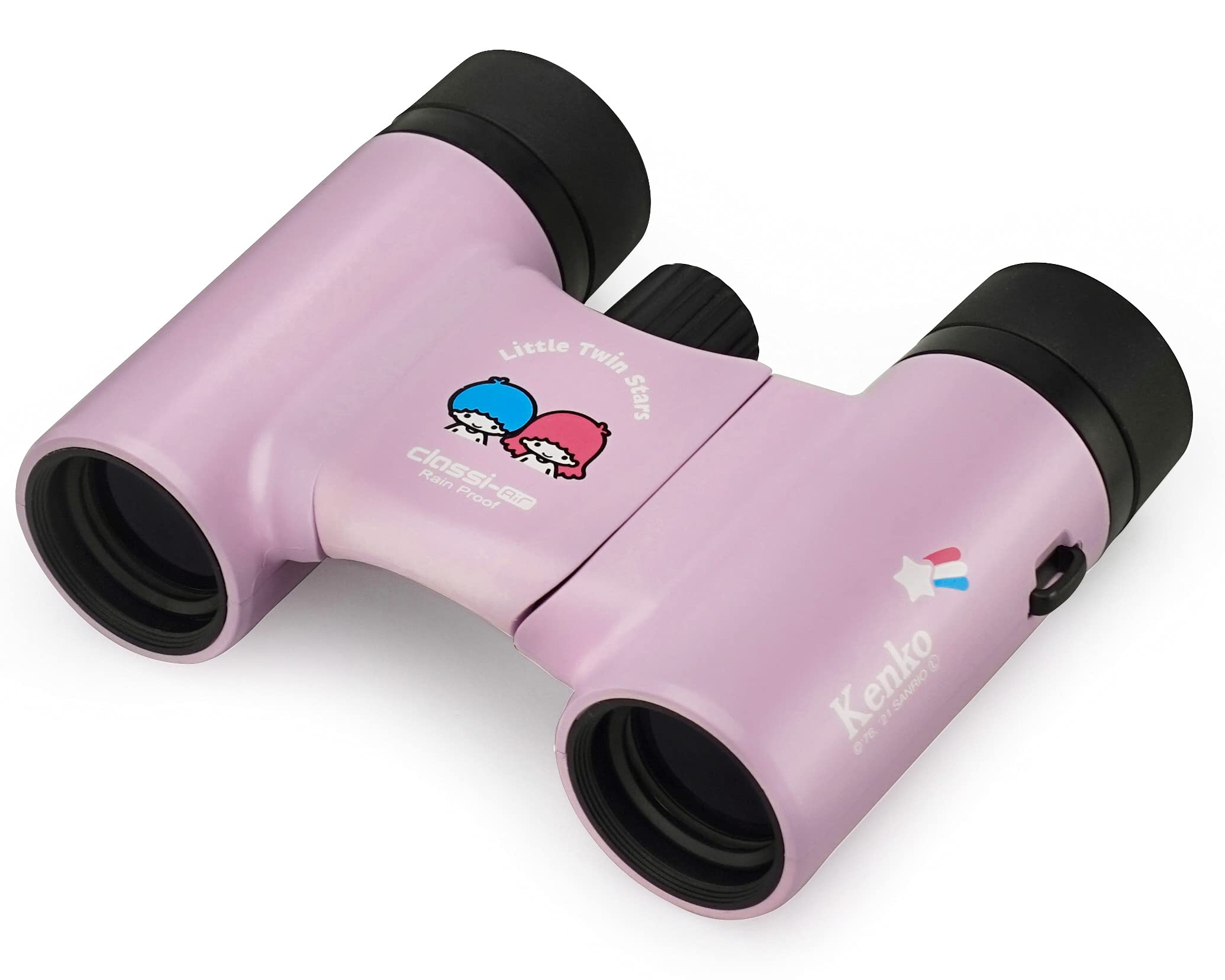 Kenko サンリオ双眼鏡 コンサート用 8倍 21口径 超軽量超コンパクト レインプルーフ マルチコーティング リトルツインスターズ SK-CL0821TSのサムネイル