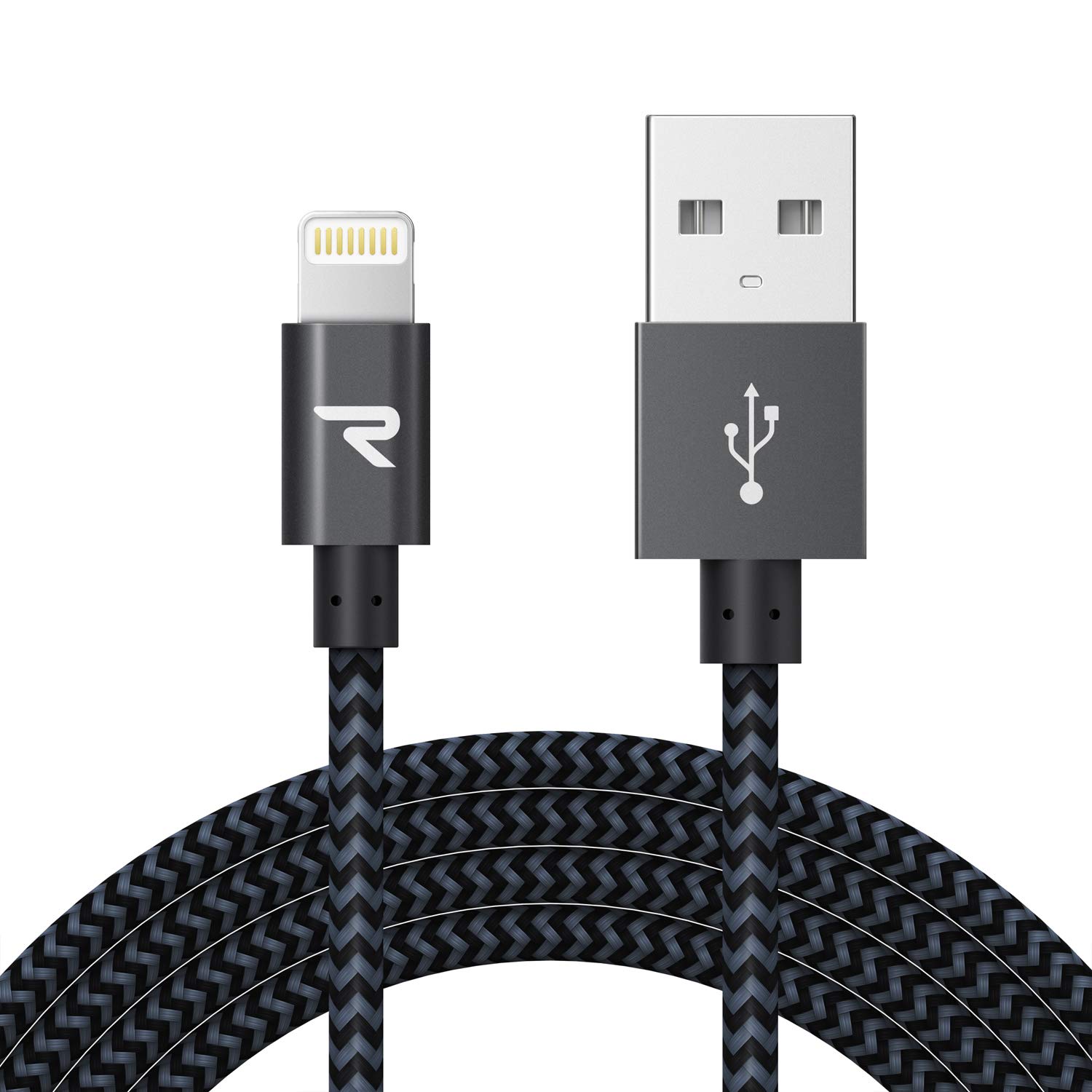 Rampow iphone 充電ケーブル ライトニングケーブル2m/Apple Mfi 認証/最新C89コネ...