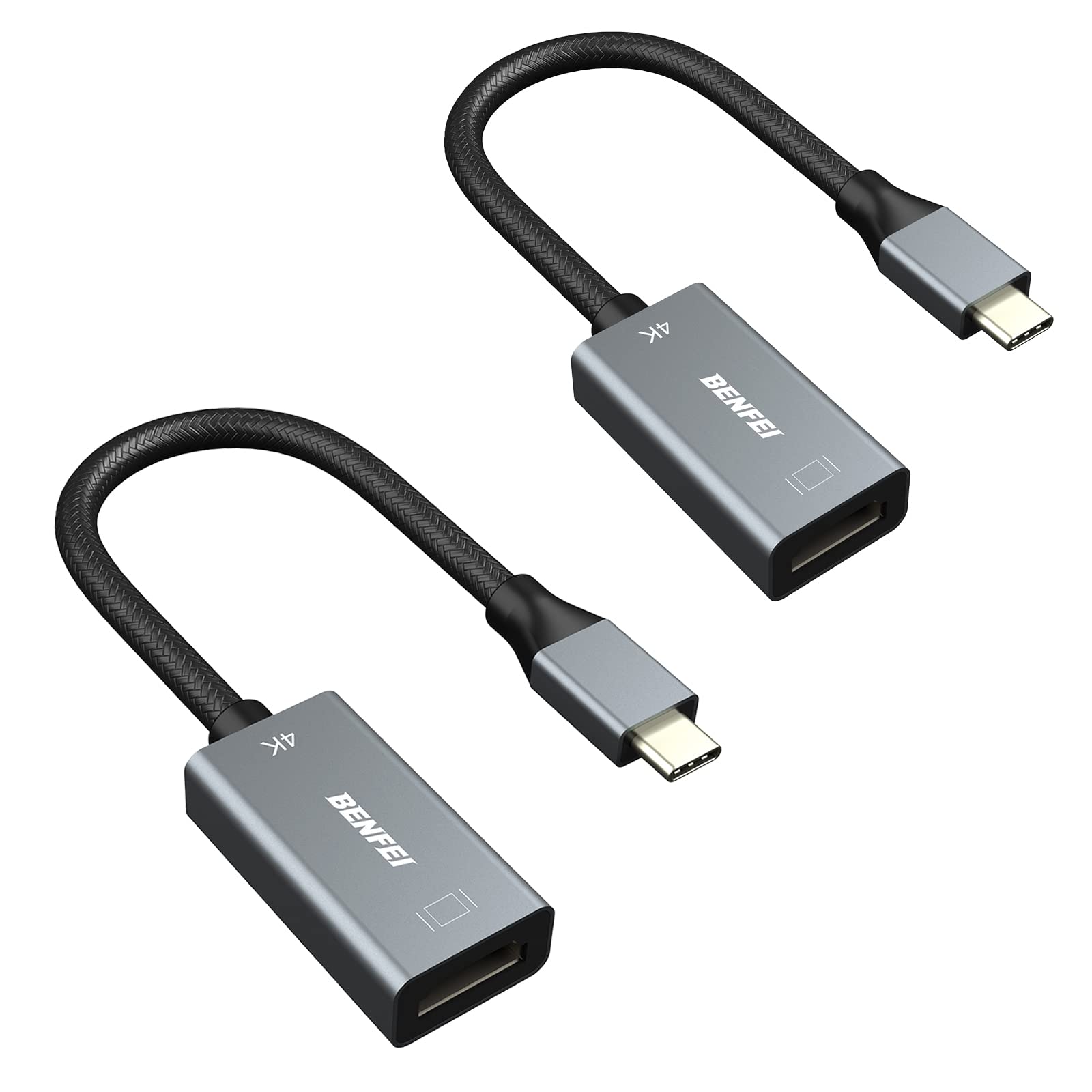 BENFEI 2 USB C - HDMI Ѵץ 4K USB Type-C HDMI ץ [Thunderbolt 3 /...