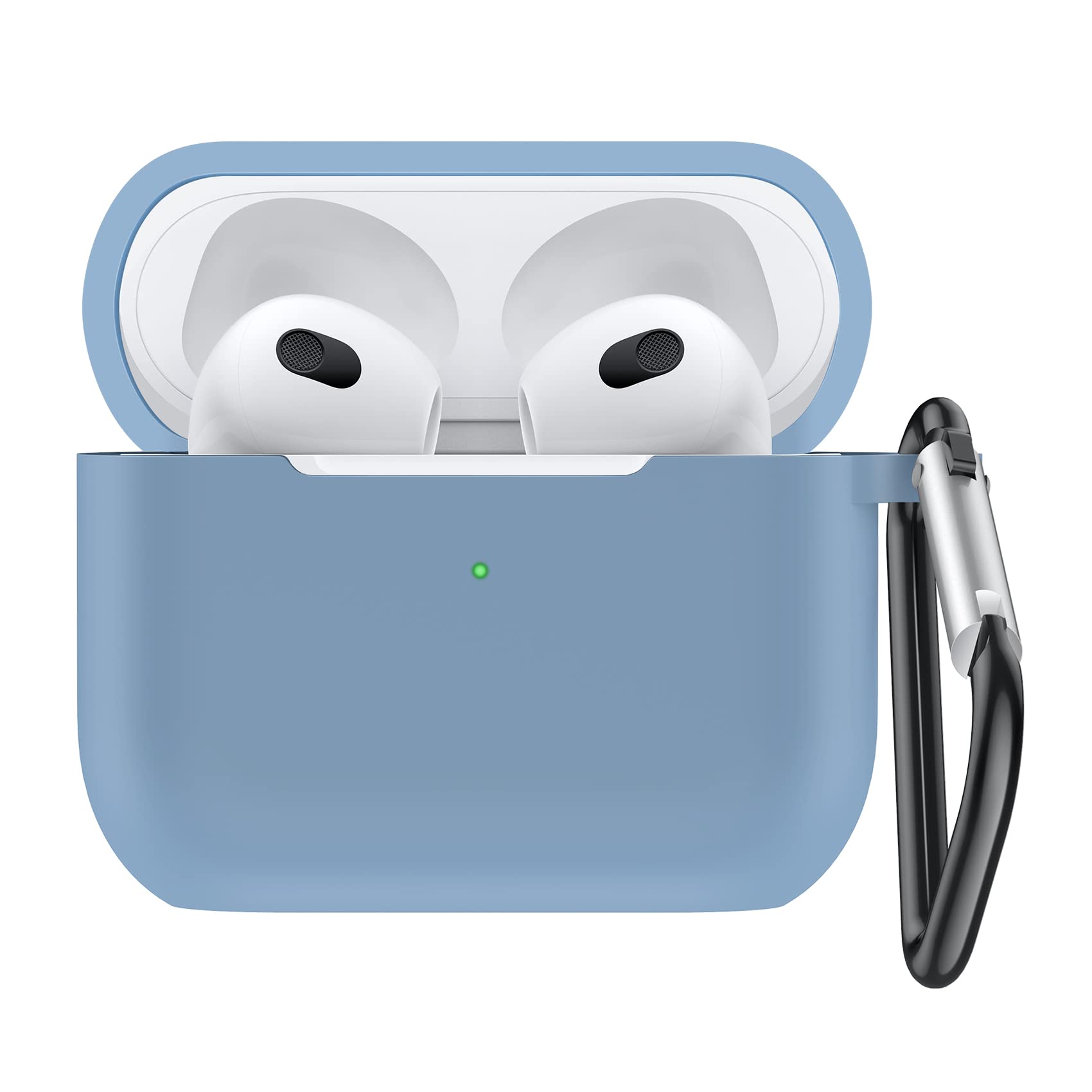 NIMASO ケース AirPods 3 ケース 2021 AirPods 第3世代 専用カバー エアーポッズ 3世代 シリコン 保護 ..