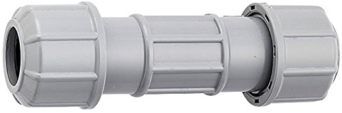 SANEI 配管部品 塩ビ管ユニオン 締め付け接続 一時補修・埋設用 長さ151mm T940-30