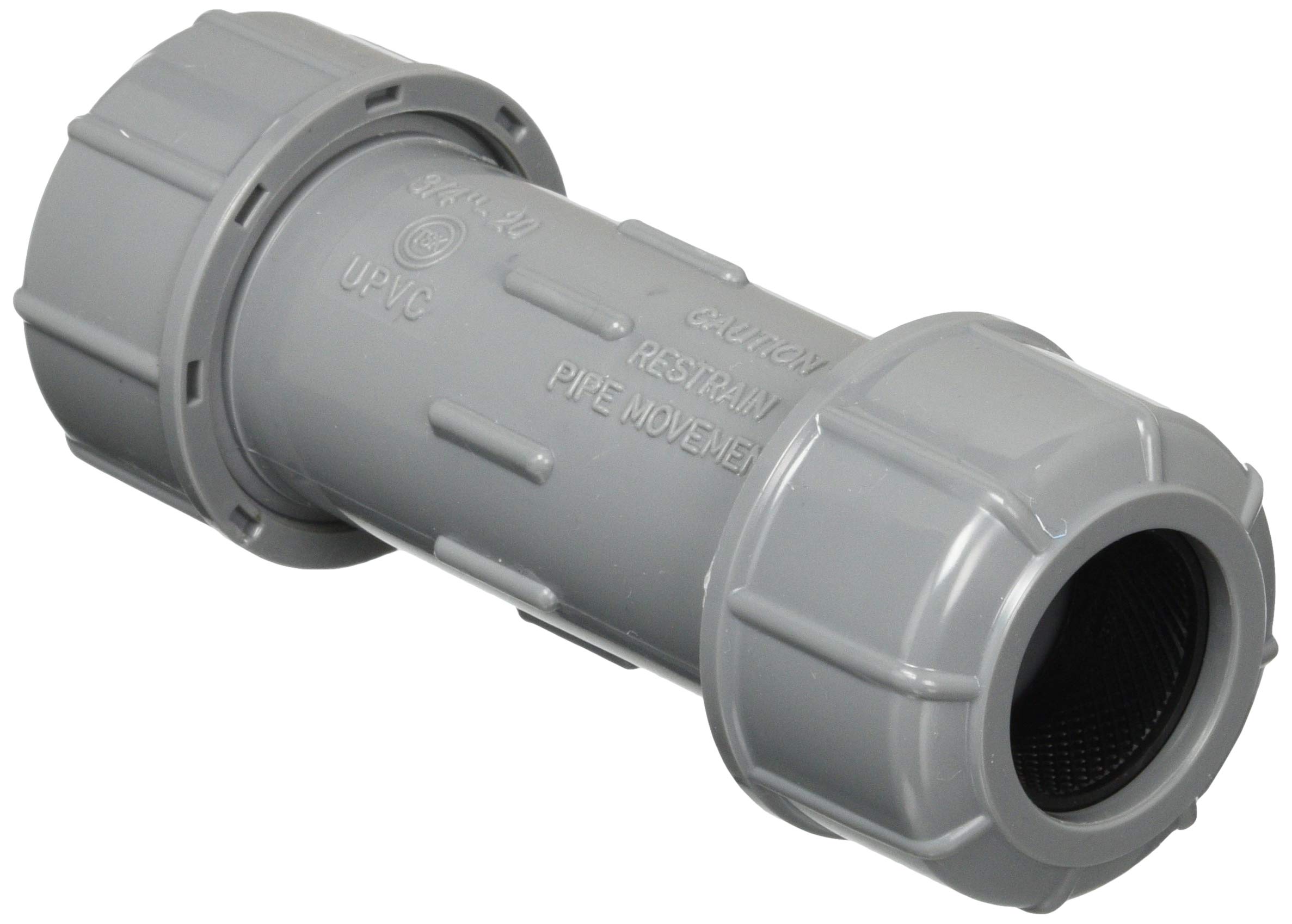 SANEI 配管部品 塩ビ管ユニオン 締め付け接続 一時補修・埋設用 長さ128mm T940-20