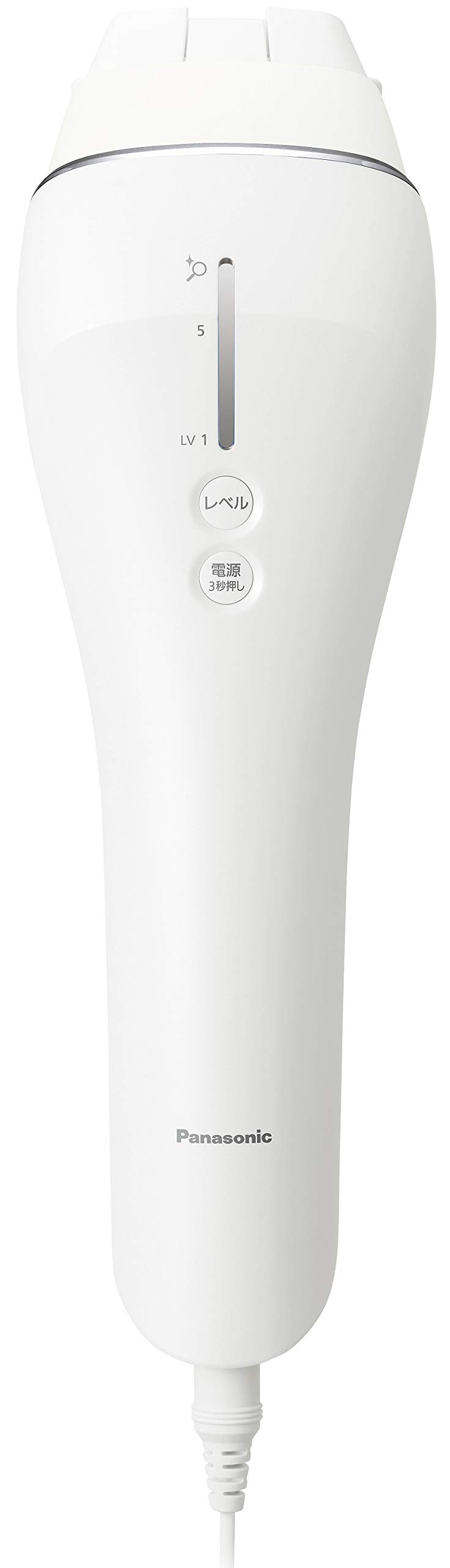 パナソニック 光美容器 光エステ ボディフェイス用 ハイパワータイプ シルバー調 ES-WP81-S
