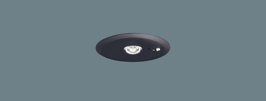 パナソニック(Panasonic) 天井埋込型 LED 昼白色 非常用照明器具 30分間タイプ LED 低天井 小空間用 〜3m 自己点検スイッチ付 リモコン自己点検機能付 埋込穴 φ100 NNFB90645C