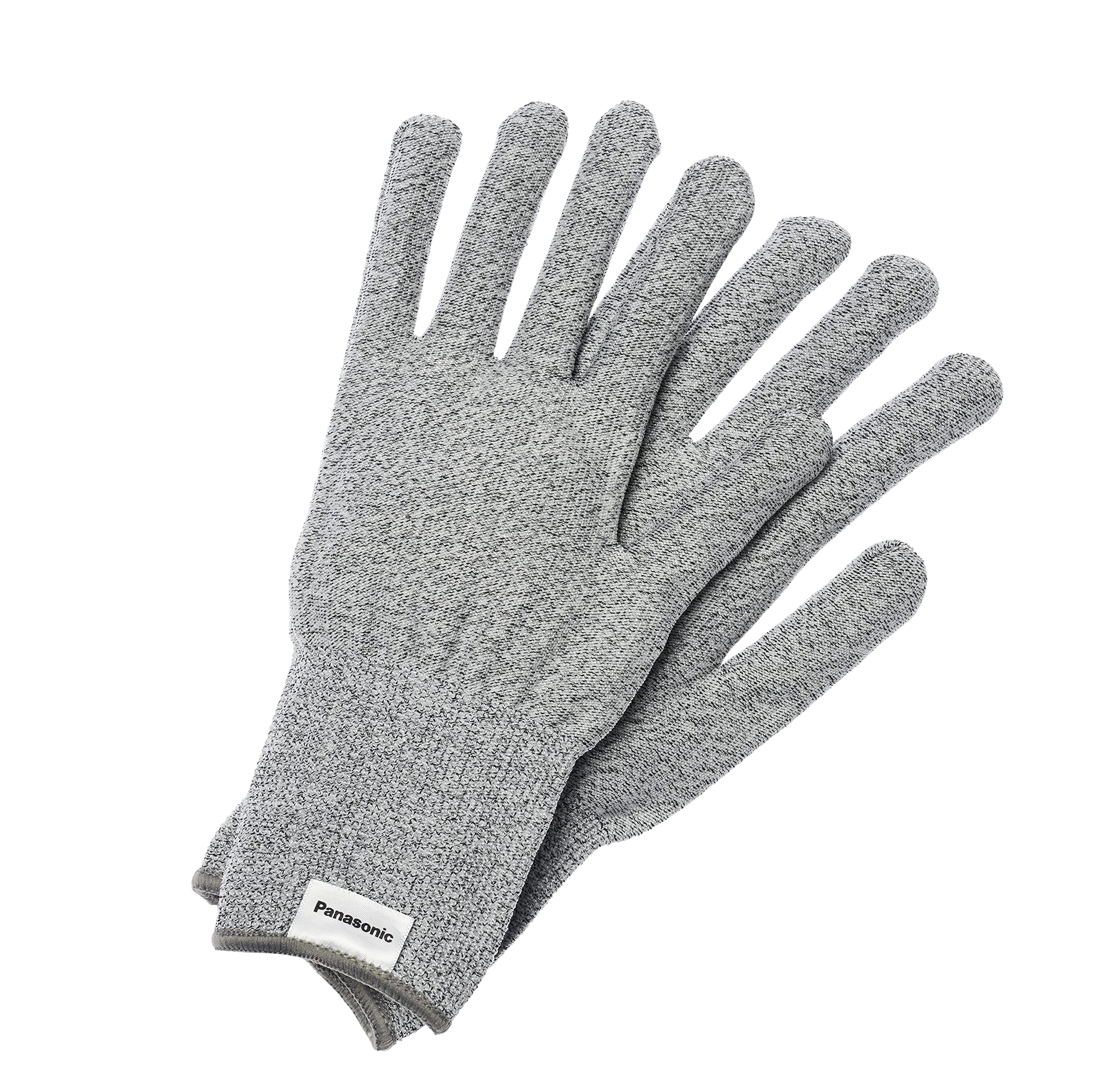 パナソニック タングステン耐切創手袋 Lサイズ 白熱電球のフィラメント技術から生まれた手袋 高い耐切創性(レベルE) 洗濯OK WKTG0LH1AX グレー