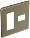 パナソニック(Panasonic) フルコート加工 新金属プレート 2型 4コ用 3コ+1コ用 WN6574K