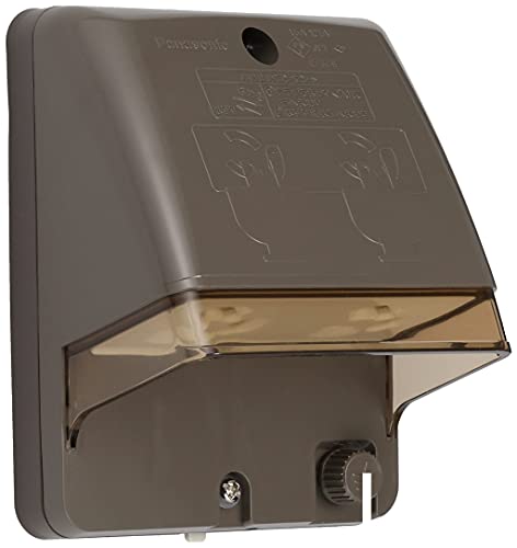 パナソニック(Panasonic) フル接地防水ダブルコンセント φ39キャップ×2対応形 抜け止め式・アースター..