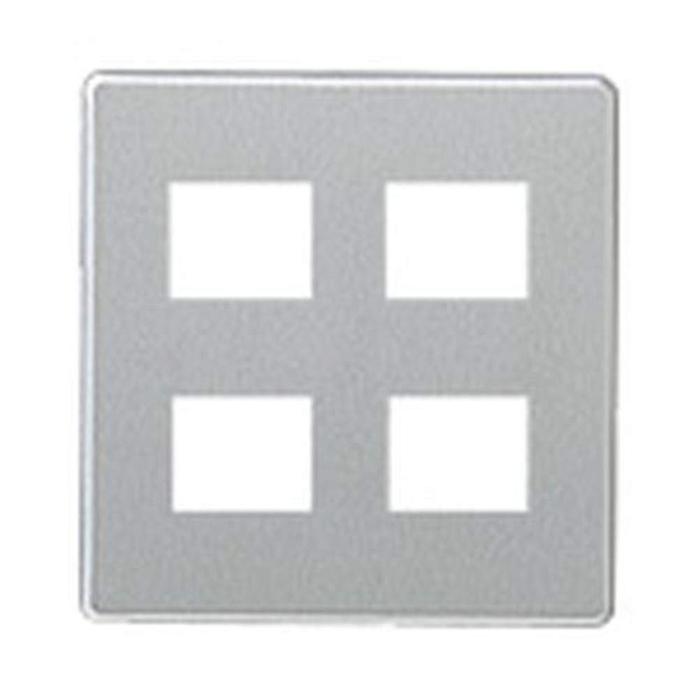 パナソニック(Panasonic) フルコート加工 新金属プレート 2型 4コ用 WN6504K