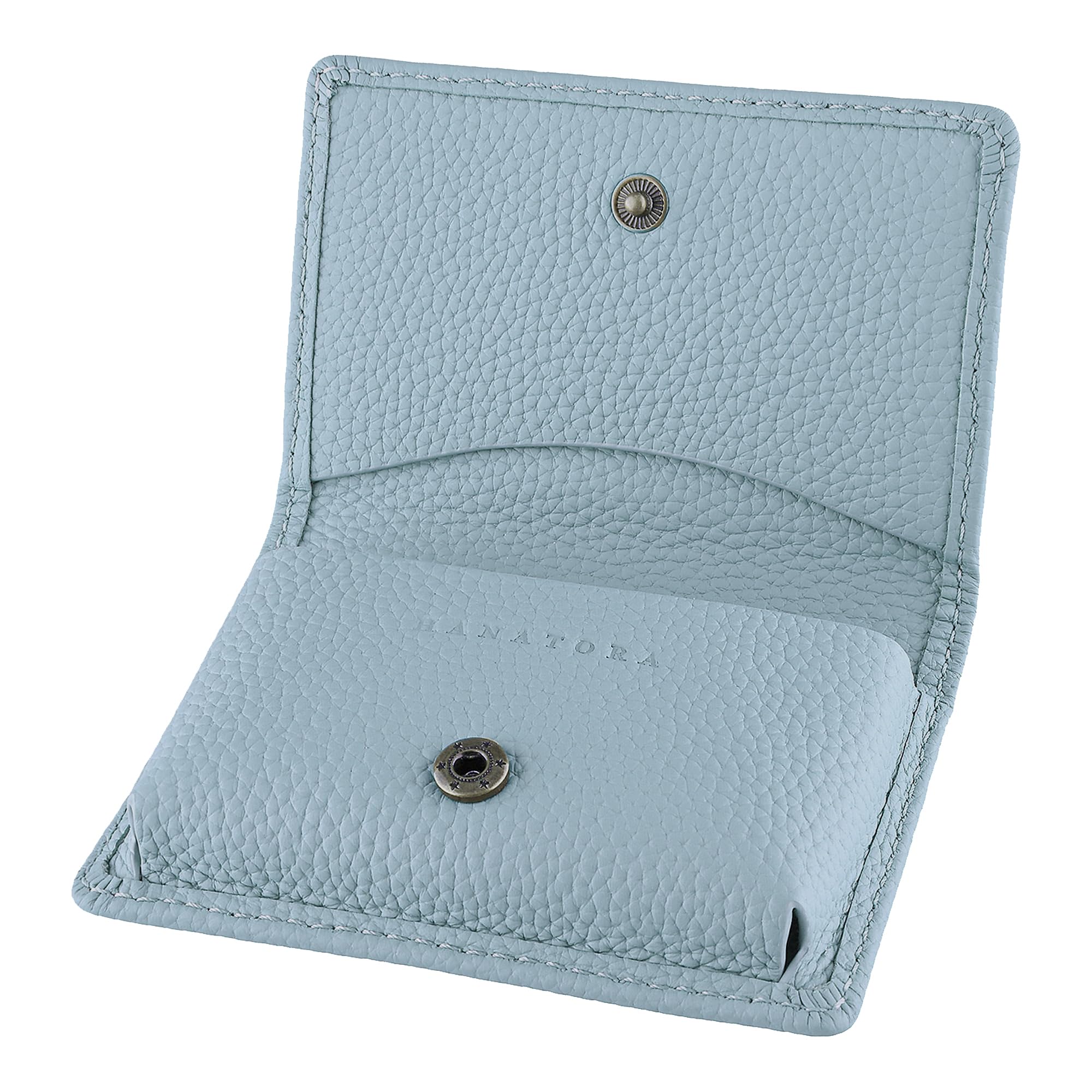 [HANATORA] 名刺入れ 本革 レディース メンズ 大容量 収納 ブランド カード ケース 牛本革 シュリンク..