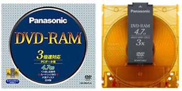 パナソニック LM-HB47LA DVD-RAM 3倍速4.7GB TYPE4