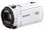 パナソニック 4K ビデオカメラ 64GB 光学20倍ズーム ピュアホワイト HC-VX992MS-W