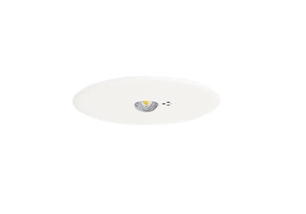 パナソニック(Panasonic) リニューアル用 天井埋込型 LED 昼白色 非常用照明器具 30分間タイプ LED 中天井用 ～6m 自己点検スイッチ付 リモコン自己点検機能付 埋込穴φ200 NNFB93635C