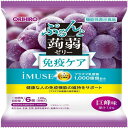 オリヒロ 機能性表示食品 ぷるんと蒟蒻ゼリーパウチ プラズマ乳酸菌(巨峰味) 1袋(20g×6個)
