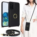 Galaxy S20 ケース ショルダー リング付き ストラップケース スマホケース ショルダーケース ポシェット Galaxy S20 5G ケース SC-51A docomo SCG01 au 対応 SC51Aケ・