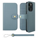HANATORA iPhone14Pro ケース 手帳型 本革 スマホケース スマホ スタンド ストラップ 付き シュリンクカーフレザー ギフト ベルトあり マ...