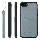 HANATORA iPhone8 7 SE3 SE2 (第3世代 第2世代) ケース 本革 耐衝撃 バンパー型 スマホケース スマホ ストラップ 付き シュリン...