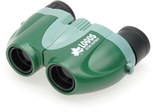 ケンコー 双眼鏡 LOGOS 10×21 倍率10倍 対物レンズ径21mm 140g軽量設計 ネックストラップ付属 グリーン LK-CE1021