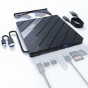 Unitek 7-in-1 外付けCD/DVDドライブ USBハブ U...(2)