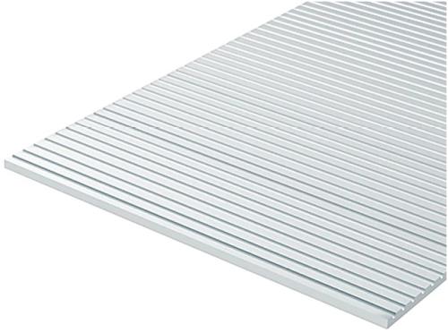 京商 エバーグリーン スケールモデル プラシート カーサイディング 厚さ1mm 溝間隔1.69mm Oスケール 1枚入 模型用素材 70EG4067