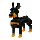 nanoblock ナノブロック ドッグブリード ドーベルマン NBC_255