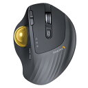 ProtoArc トラックボールマウス EM01 NL 2.4GとBluetooth両対応 3台デバイス同時接続ワイヤレスマウス 5段階調節DPI 7ボタン トラックボールマウス無線 windows/mac/i