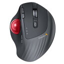 ProtoArc トラックボールマウス EM01 NL 2.4GとBluetooth両対応 3台デバイス同時接続ワイヤレスマウス 5段階調節DPI 7ボタン トラックボールマウス無線 windows/mac/i