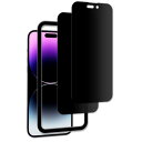KPNS いphone14pro 覗き見防止 ガラスフィルム2枚セットのぞき見防止ガイド枠付き 日本素材製 iPhone 14 Pro 用 ガラスフィルム 強化...